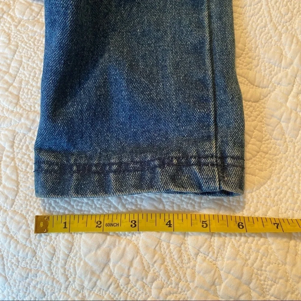 Vintage Cedars Beaded Embellished High Waist Blue Jeans - 6_13